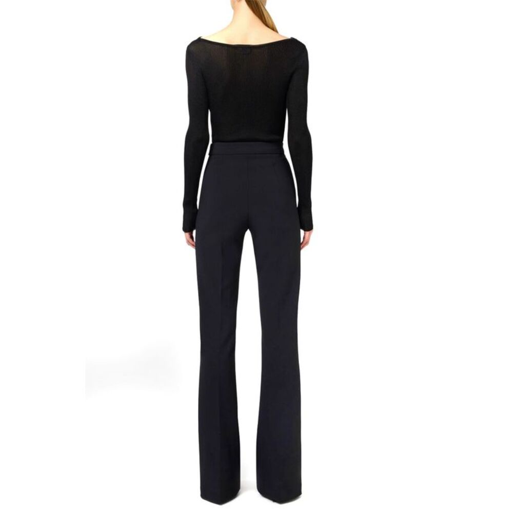 Elisabetta Franchi Women black Trousers - Picture 3 of 3
